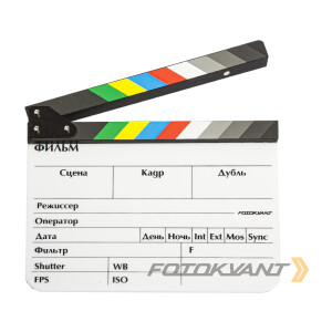 Легкостираемый карандаш для хлопушки красный Fotokvant PEN-Red