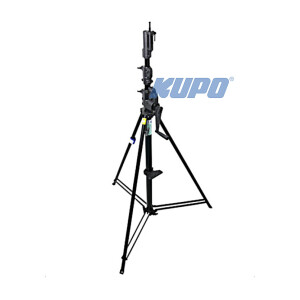 KUPO 483T 3 SCT Wind-Up Stand w/Auto Self-Locking Device Silver стойка с редукторной колонной