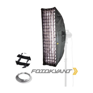 Быстрораскладной октобокс 105 см черный серии Raja Eclipse с адаптером Bowens Phottix 82719 Raja Eclipse Quick-Folding Softbox софтбокс