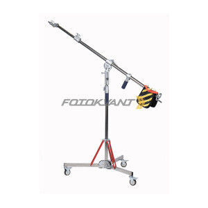 Стойка-журавль 320 см для студийного оборудования черная C-Stand Fotokvant CS-3250T Black , кран-стойка