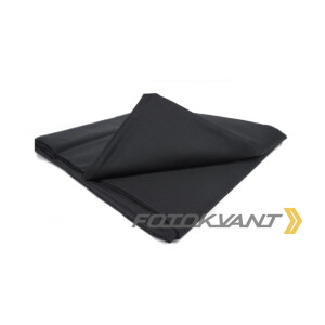 Фон тканевый 300х600 см черный Fotokvant BG-3060 Black