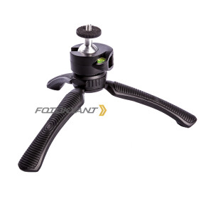 Мини-штатив с шаровой головой черный Fotokvant TM-04B black 