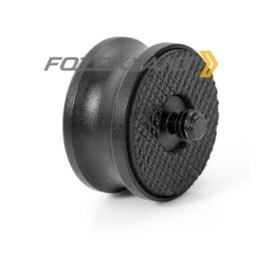 Адаптер-переходник 1/4" папа - 1/4" папа винтовой Fotokvant FLH-06-AL