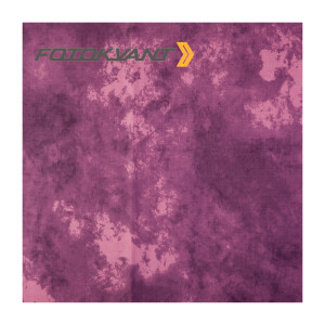 Фон тканевый 300х600 см художественный бордово-розовый Fotokvant BG-3060 TD40