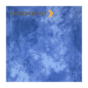 Фон тканевый 300х600 см художественный сине-голубой Fotokvant BG-3060 TD20 