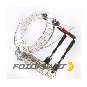 Фон пластиковый зеркальный 50х60 см белый 3 мм Fotokvant BP-6050