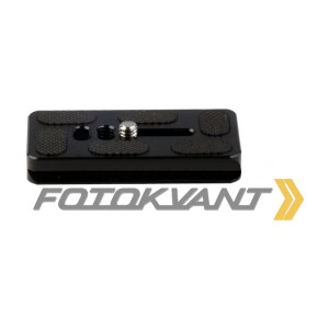 Быстросъемная площадка для штативных голов Fotokvant PU-70