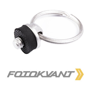 Зажим пластиковый с шаровой головой 1/4 дюйма Fotokvant RCL-S9 