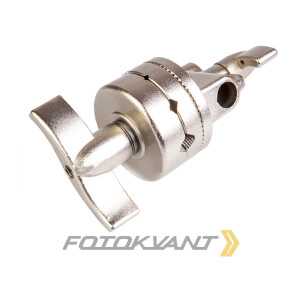 Металлическая поворотная муфта для журавля и флагов Fotokvant RMU-3 Champagne