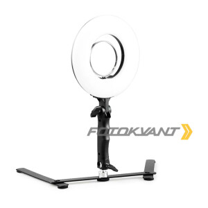 Комплект кольцевой светодиодный осветитель 48Вт 3200-5800K со стойкой Fotokvant LED-480C RING KIT
