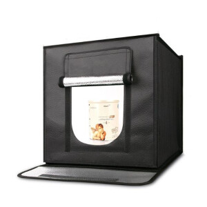 Фотобокс c LED освещением 60 см и 3-мя фонами Fotokvant BOX-60LED 