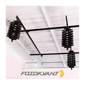 Потолочная система 3х3 м с 3 пантографами Fotokvant TRS-33x3