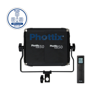 Светодиодный осветитель панель 50 Вт 3200-5600K с пультом д/у Kali50 Studio LED Phottix (81443)