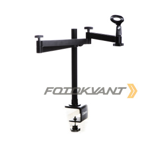 Трапеция для микрофона черная для нанесения логотипа Fotokvant MAC-20-Black