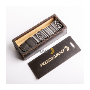 Ремень для фотоаппарата в подарочной деревянной коробочке Fotokvant STO-16