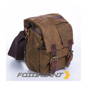 Сумка для фотоаппарата цвет кофе Fotokvant BSN-07 Coffee