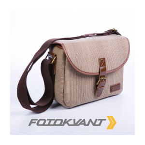 Сумка для фотоаппарата цвет капучино Fotokvant BSN-05 Cappuccino