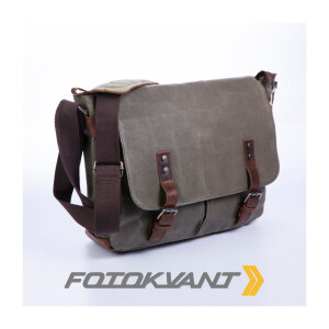 Сумка для фотоаппарата цвет армейский зеленый Fotokvant BSN-08 Military green 