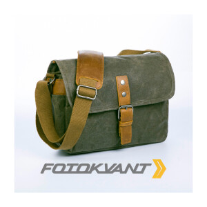 Сумка для фотоаппарата цвет армейский зеленый Fotokvant BSN-09 Military green