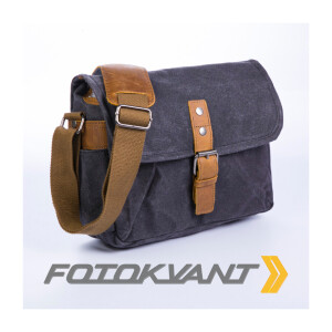 Сумка для фотоаппарата цвет темно серый Fotokvant BSN-09 Dark Grey 