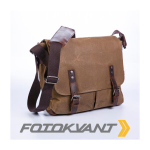 Сумка для фотоаппарата цвет кофе Fotokvant BSN-08 Coffee