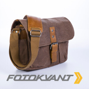 Сумка для фотоаппарата цвет кофе Fotokvant BSN-09 Coffee 