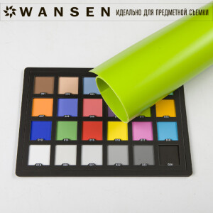 Фон пластиковый салатовый матовый 70х100 см Wansen PB-0710-05 Light green mat 
