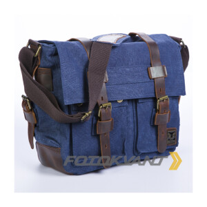 Сумка для фотоаппарата цвет синий Fotokvant BSN-03 Blue