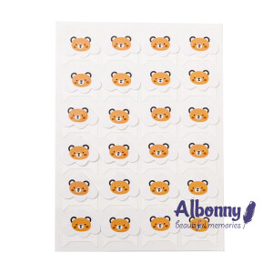 Уголки для фотоальбомов медвежонок Albonny PC-008 Bear 