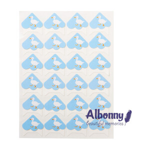 Уголки для фотоальбомов гусенок Albonny PC-010 Goose для крепления фотографий