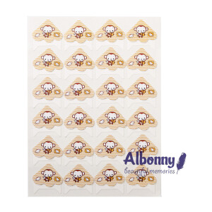 Уголки для фотоальбомов обезьянка Albonny PC-006 Monkey для крепления фотографий