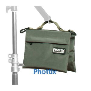 Мешок для груза, противовес хаки 3 кг Phottix Stay-Put II S (88187)