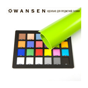Фон пластиковый салатовый матовый 70х100 см Wansen PB-0710-05 Light green mat 