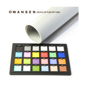 Фон пластиковый серый матовый 70х100 см Wansen PB-0710-05 Grey mat