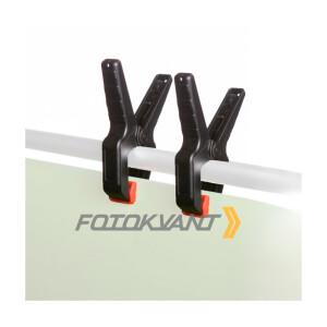 Фон пластиковый зеркальный 50х60 см черный 2 мм Fotokvant BP-6050/2