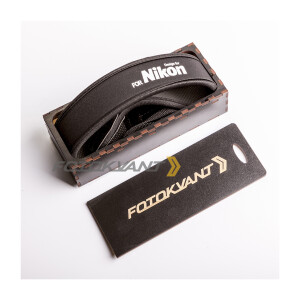 Ремень для фотоаппарата в подарочной деревянной коробочке Fotokvant STO-23 