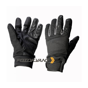 Перчатки для чистой работы черные размер M Fotokvant GLOVES-04