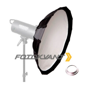 Раскладной софтрефлектор белый октобокс 60 см байонет Hensel Fotokvant SBB-60HE софтбокс