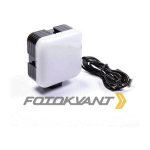 Накамерная светодиодная панель 3Вт 3200-5600К с аккумулятором Fotokvant SL-36AI