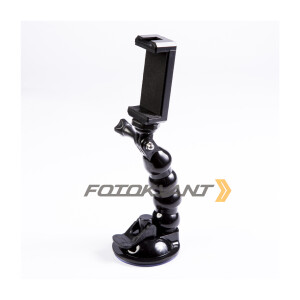 Держатель для смартфона с креплением присоска Fotokvant TM-15