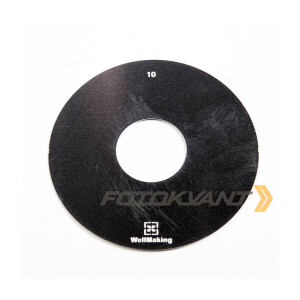 Маска гобо Ø 58 мм круг Fotokvant GMW-10 Gobo mask для оптических насадок