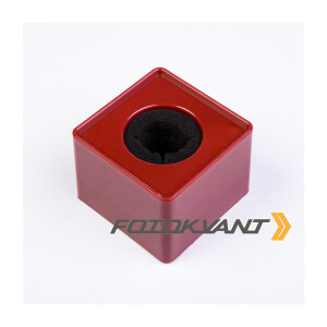 Куб для микрофона красный для нанесения логотипа Fotokvant MAC-14-Red