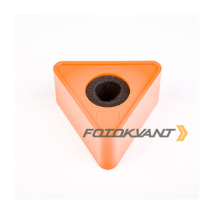 Треугольник для микрофона оранжевый для нанесения логотипа Fotokvant MAC-19-Orange