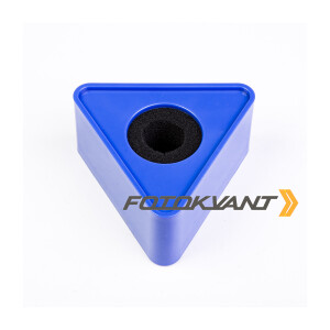 Треугольник для микрофона голубой для нанесения логотипа Fotokvant MAC-19-Blue 