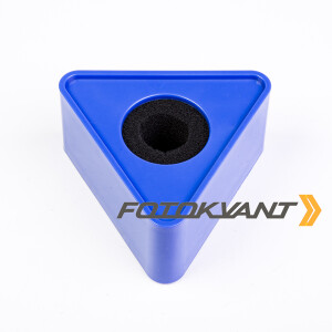Треугольник для микрофона голубой Fotokvant MAC-19-Blue 
