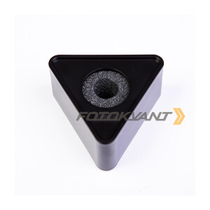 Треугольник для микрофона черный для нанесения логотипа Fotokvant MAC-19-Black