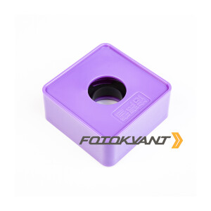 Плоский прямоугольник для микрофона фиолетовый для нанесения логотипа Fotokvant MAC-21-Purple
