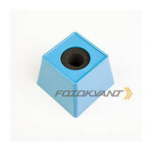 Трапеция для микрофона голубая для нанесения логотипа Fotokvant MAC-20-Blue 