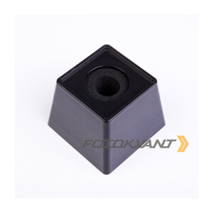 Трапеция для микрофона черная для нанесения логотипа Fotokvant MAC-20-Black 