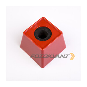 Трапеция для микрофона красная для нанесения логотипа Fotokvant MAC-20-Red